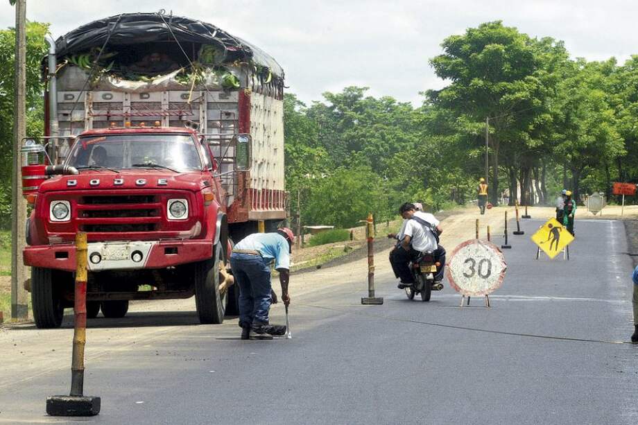 La obra que originó el pleito empezó a ser ejecutada en 1983. La carretera está ubicada en la vía Medellín Turbo. / El Colombiano