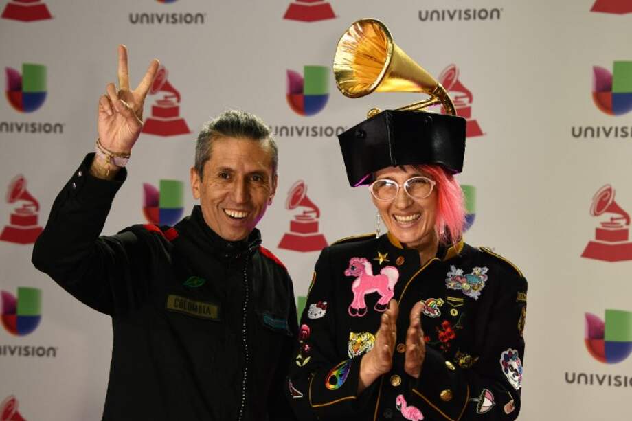 Aterciopelados en los Grammy Latino 2018. / AFP