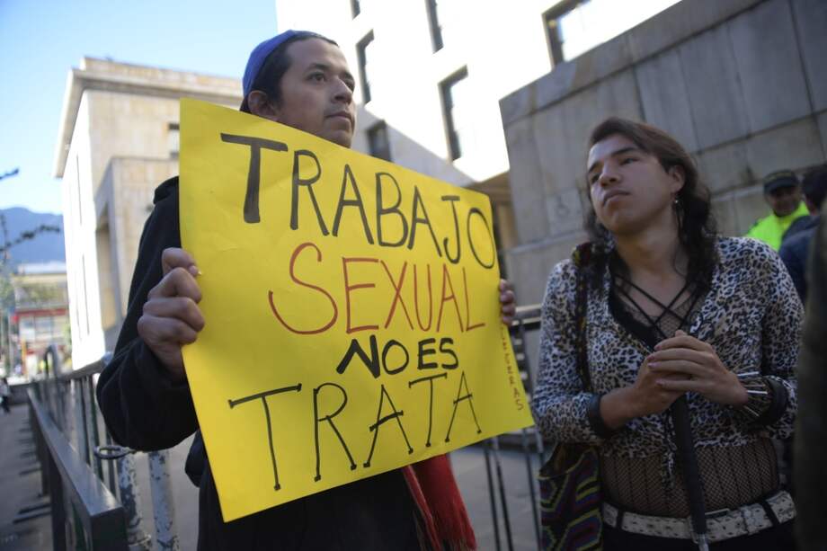 En la Corte Constitucional se estudia una demanda en contra de unas disposiciones del Código de Policía sobre el trabajo sexual. / Óscar Pérez - El Espectador