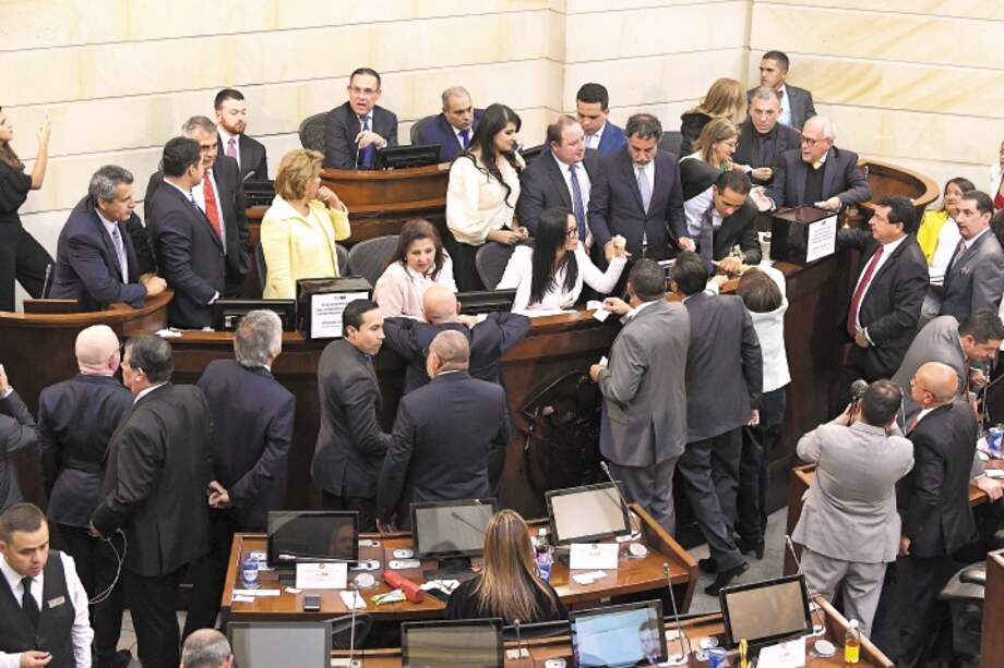 El pasado viernes quedaron definidas las mesas directivas de Senado y Cámara. / Gustavo Torrijoos - El Espectador