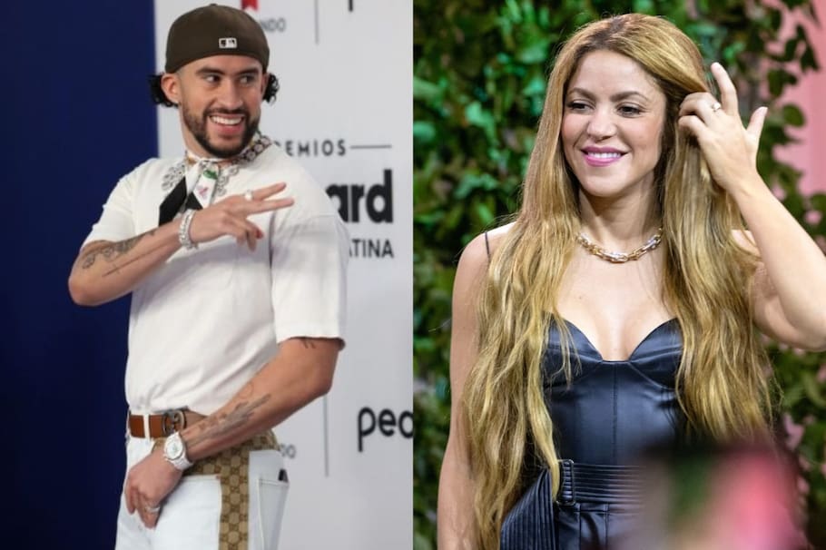 Bad Bunny y Shakira.