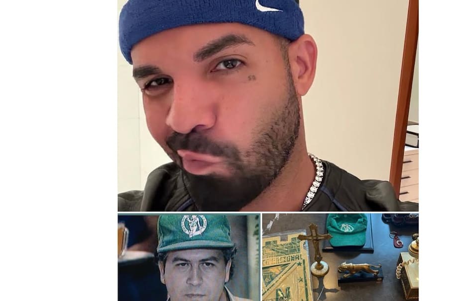 Drake compró pertenencias de Pablo Escobar por millonaria suma y es fuertemente criticado