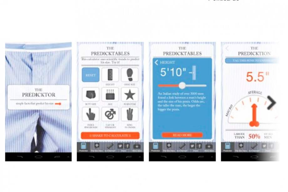 Crean aplicación que adivina el tamaño del pene de cualquier hombre