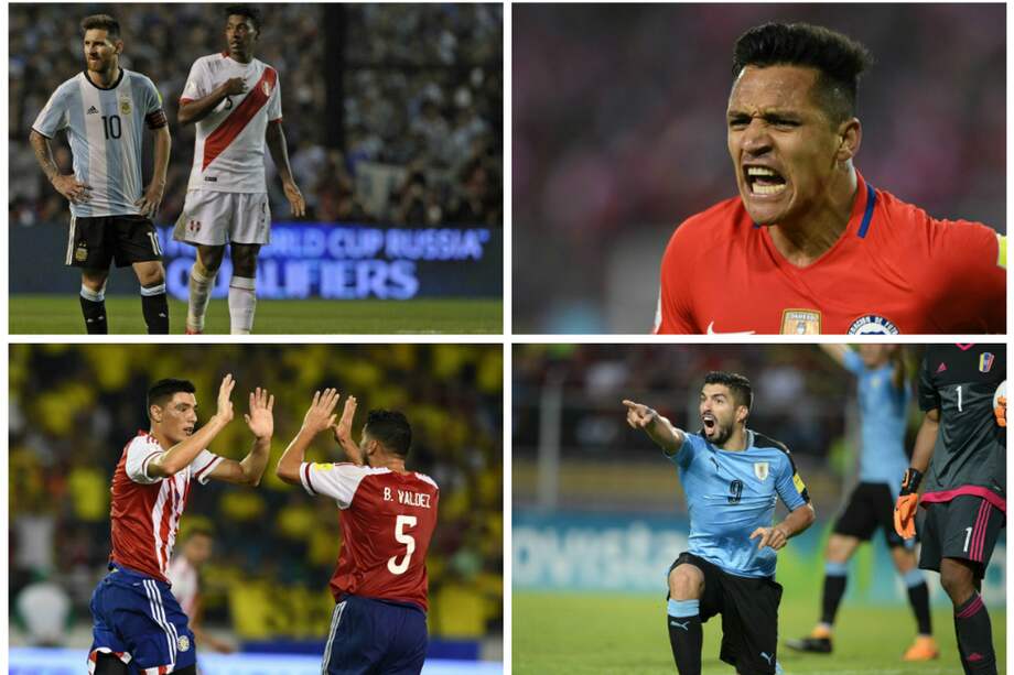 Las posibilidades de las selecciones sudamericanas para clasificar a Rusia 2018