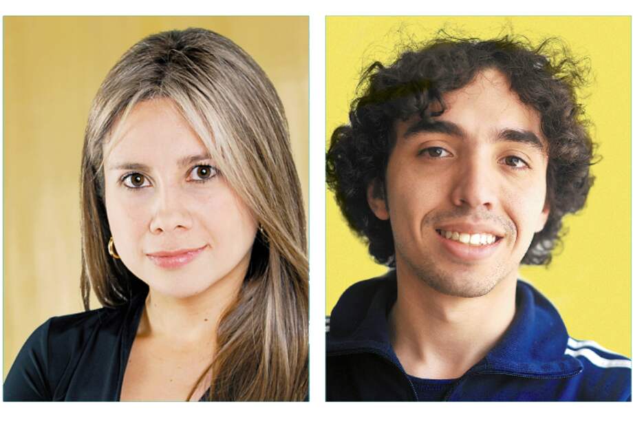 Angélica Lagos y Jesús Mesa, periodista de El Espectador. / El Espectador