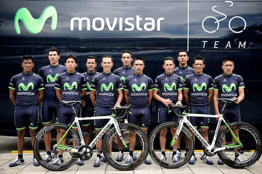 El Movistar Team América 2013.
