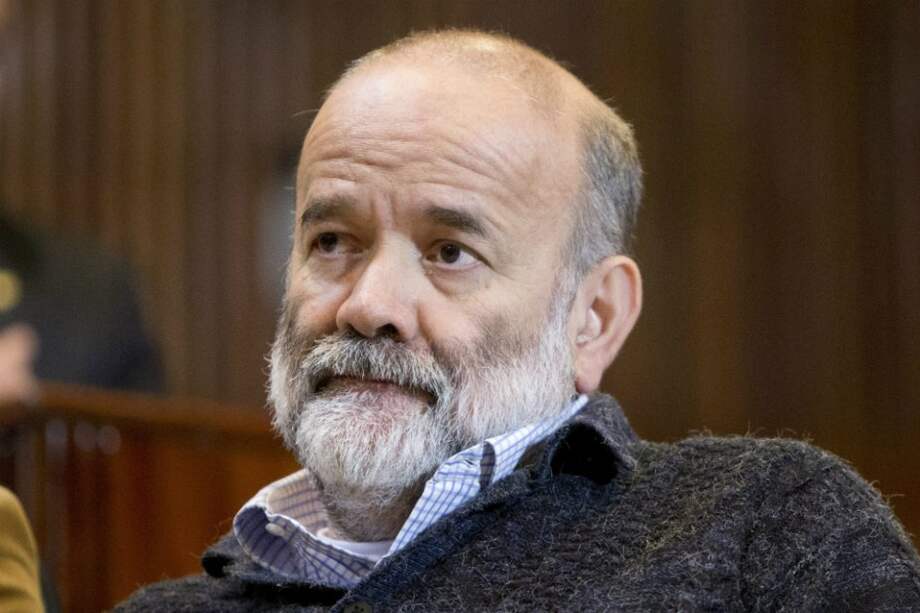 Extesorero del gobernante Partido de los Trabajadores (PT) Joao Vaccari durante un interrogatorio de la comisión del Congreso brasileño en Curitiba (Brasil). / EFE