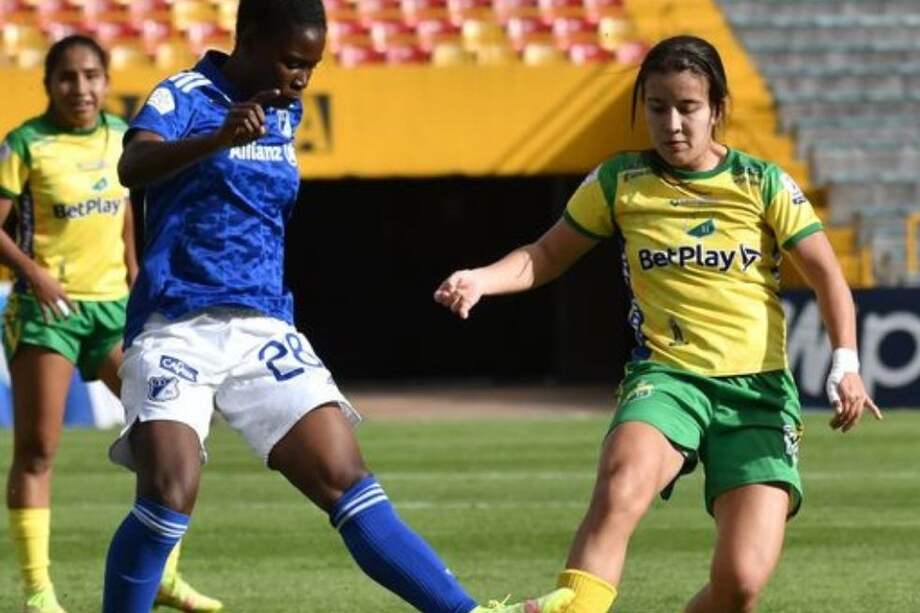 Millonarios y Huila por la fecha 11 de la Liga Femenina BetPlay.