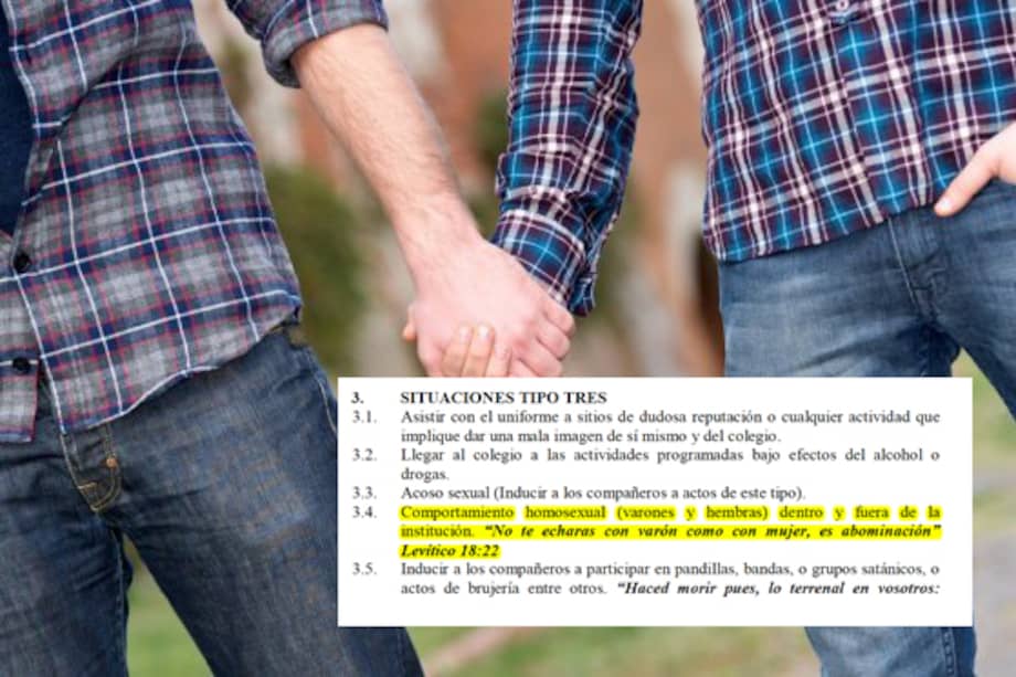 Alguno de los apartes del manual de convivencia del colegio Guillermo Carey / Foto: 123rf