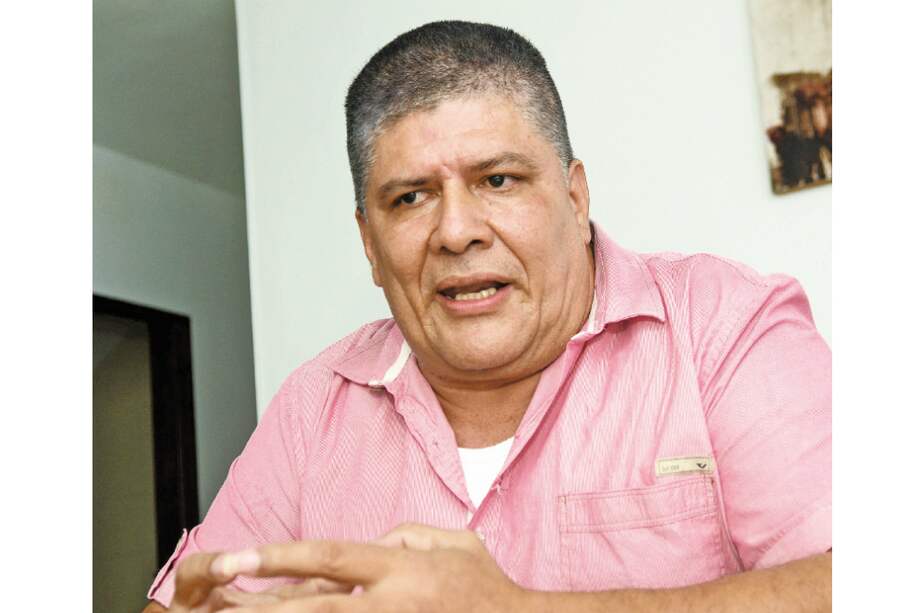 Olmedo Ruíz es uno de los pocos candidatos con esquema de seguridad de esta exguerrilla. / Luis Benavides