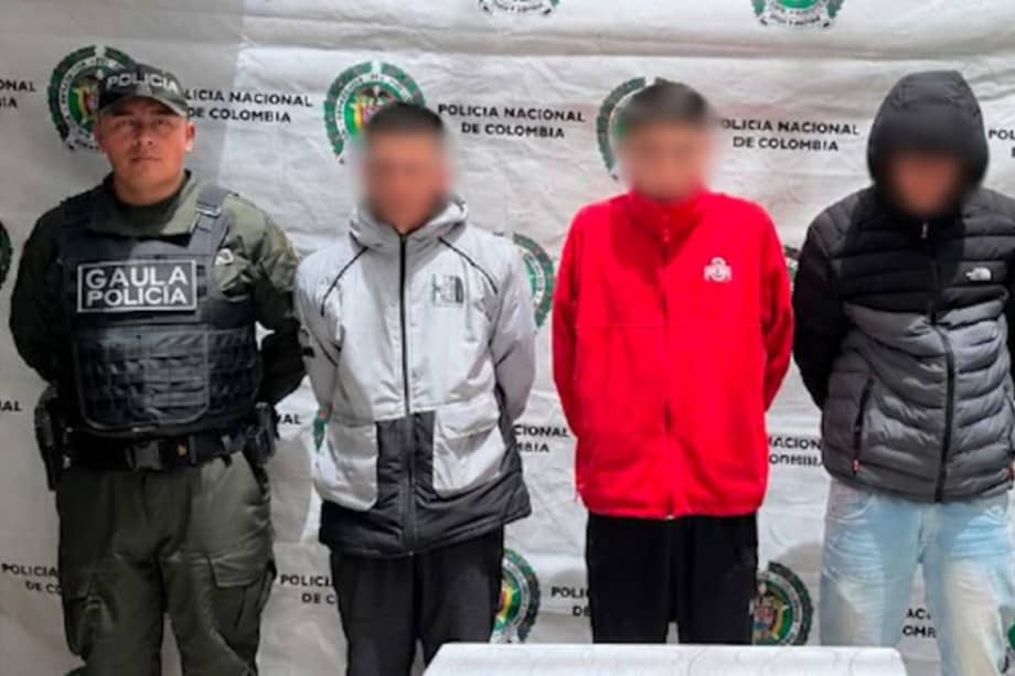 Tres capturados por robo a conductores de plataformas.