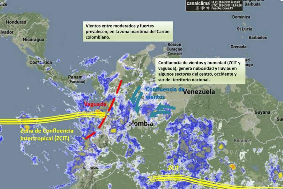 Pronóstico del clima para este 11 de marzo