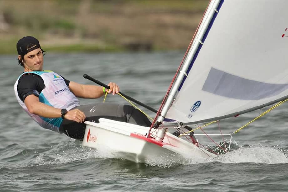 El santandereano Simón Gómez, referente colombiano en la vela.