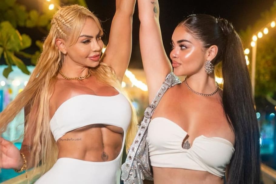 Alexandra Mena y su hija Nathalia, mejor conocida como La Segura