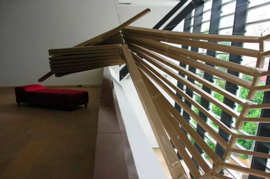 Exposición Vórtice de Édgar Guzmán Ruiz en Medellín