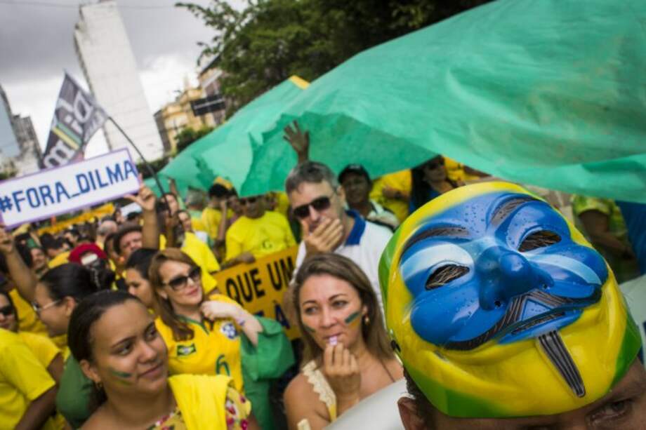 Nuevas protestas contra Dilma Rousseff y la corrupción en Brasil