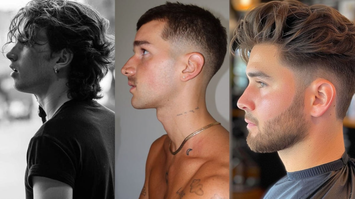 Cortes De Pelo Hombre 2025 Largo Pelo Rizado Corte De Cabello Para