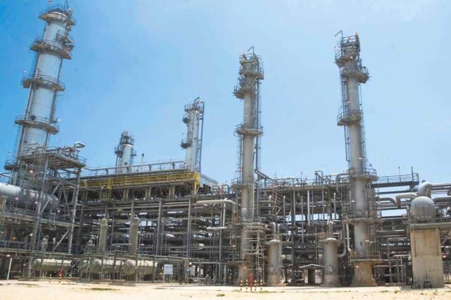 Foto de la Refinería de Cartagena.