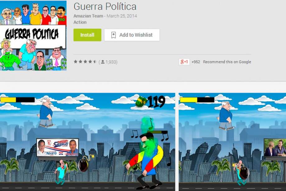 Los creadores del juego son los panameños Eduardo Soto, un ingeniero electrónico de 25 años, y Amado Cerrud, un ingeniero naval de 27.