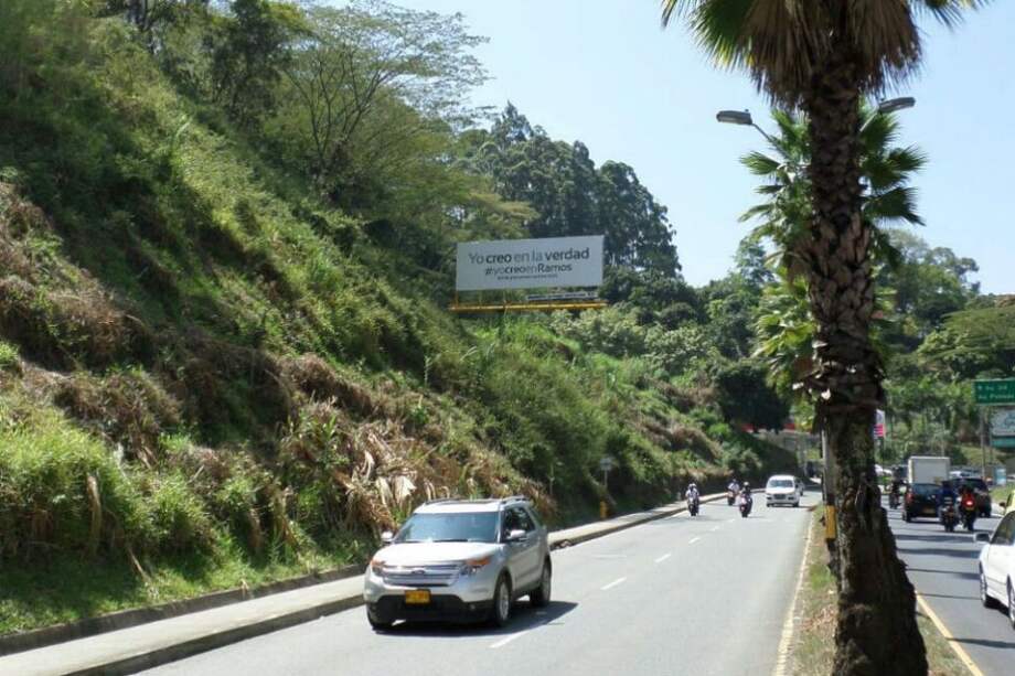 Las vallas a favor de Luis Alfredo Ramos