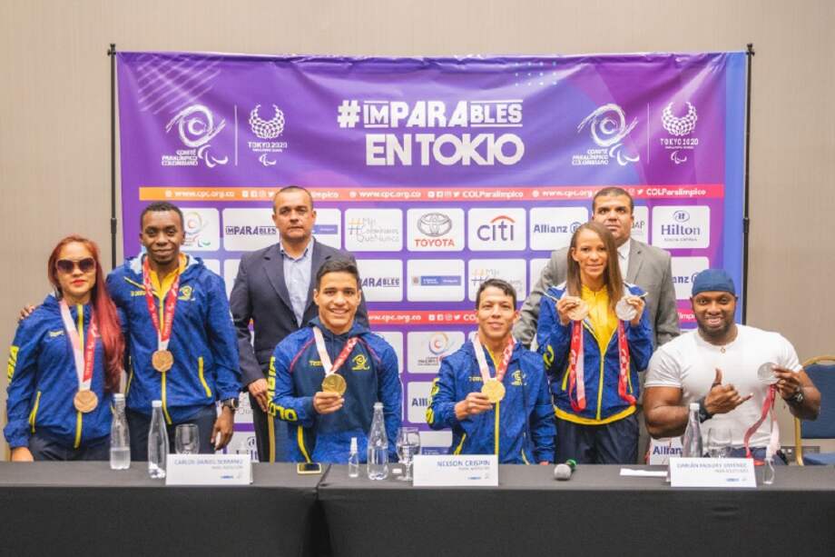 Regresaron al país los últimos integrantes del equipo colombiano en Tokio 2020. / Mindeporte