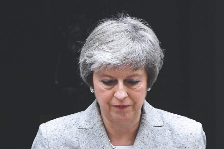 Theresa May, primera ministra británica. / AFP