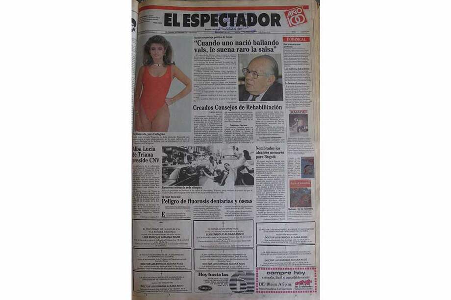 Estas eran las noticias del 19 de octubre de 1986