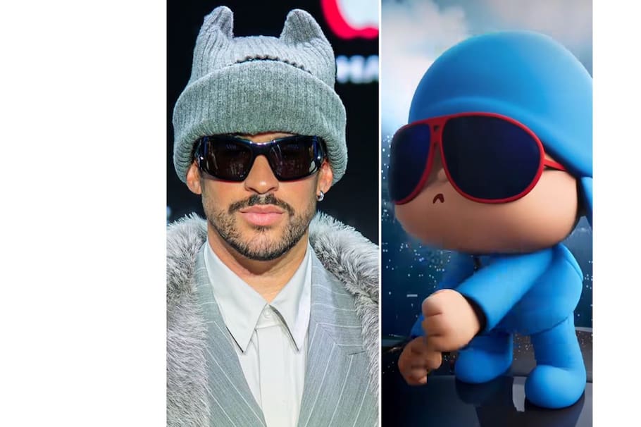 Pocoyó y sus amigos apoyan a Bad Bunny en el Super Bowl. Así se ve el video del baile