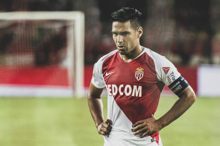 En sus tres años en el As Mónaco, Radamel Falcao García lleva en total de 40 goles en la liga francesa. / @AS_Monaco