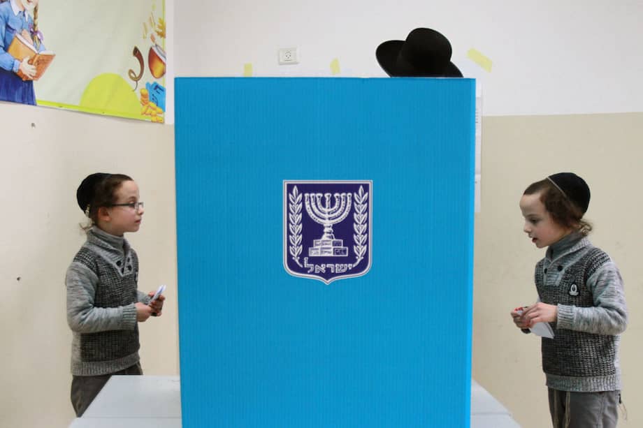 Cerca de 5,88 millones de electores eligieron a los 120 diputados de la Cámara en Israel. / AFP