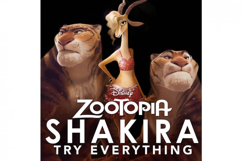 Shakira también presta su voz al personaje de una sensual gacela, Gazelle. / Tomado de Facebook/Shakira