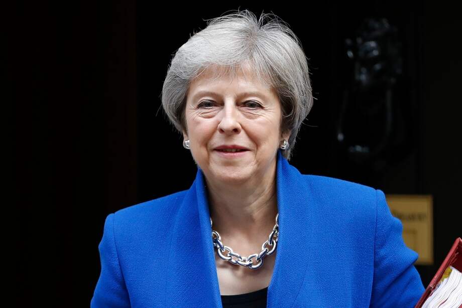 Primera ministra británica, Theresa May. / AFP