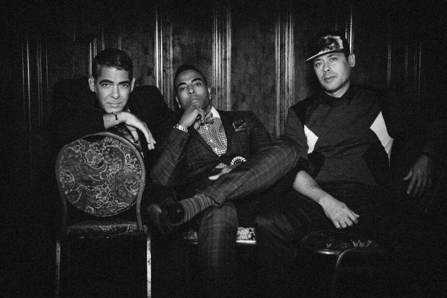 Imagen de la banda cubana Orishas, integrada por Yotuel, Ruzzo y Roldán. / Cortesía