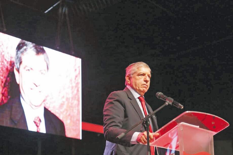 El expresidente César Gaviria fue proclamado como director único del Partido Liberal. / Partido Liberal