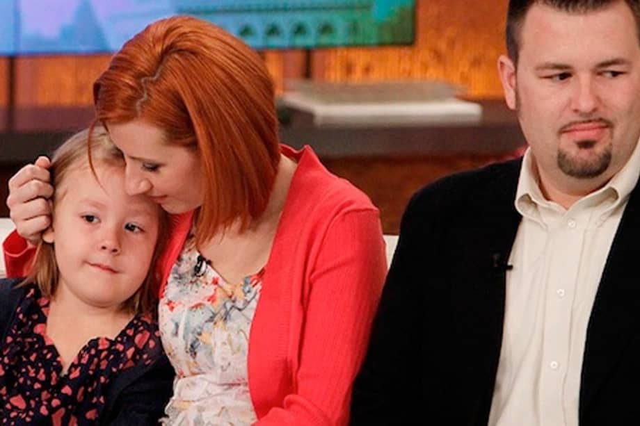 Coy Mathis junto a sus padres.