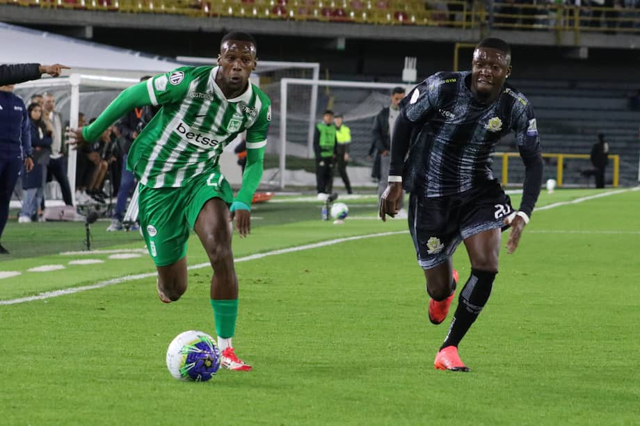 Atlético Nacional disputó el partido de vuelta de la fase 1B de la Copa Betplay frente a Tigres de segunda división en el estadio Nemesio Camacho El Campín.