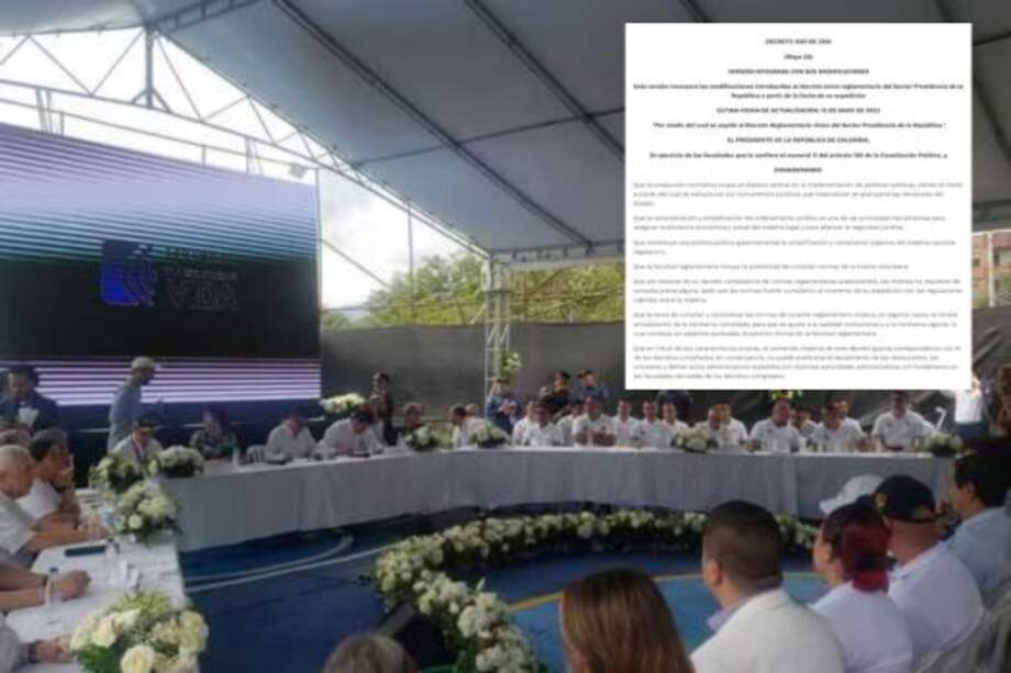 Instalación de la mesa de negociaciones entre el Gobierno y las bandas criminales del Valle de Aburrá.