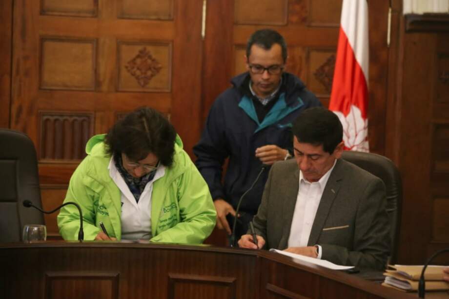 Foto tomada de Twitter: Alcaldía de Boyacá.