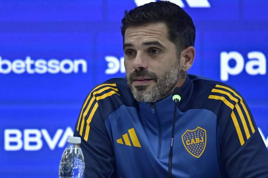 El argentino Fernando Gago, entrenador de Boca Juniors.