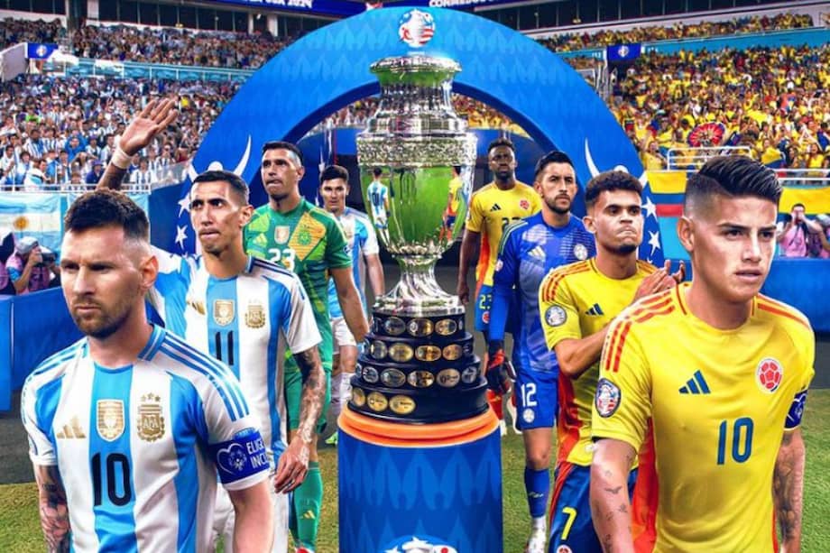 Argentina y Colombia definen este domingo al campeón de la Copa América 2024.