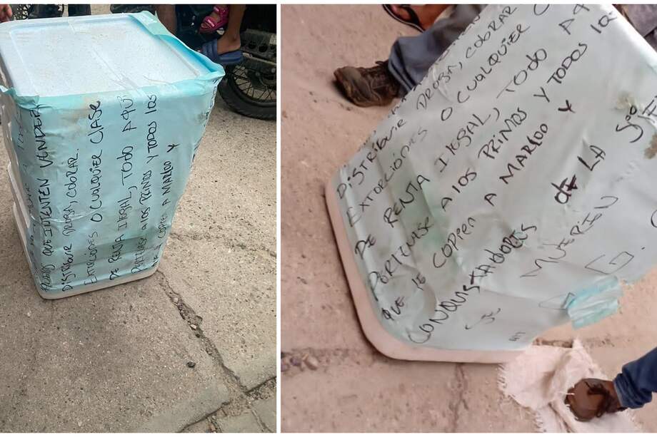 El cuerpo fue abandonado por sujetos que se movilizaban en una moto.