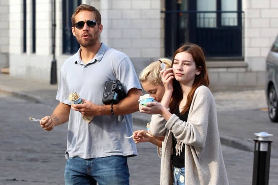 Paul Walker y su hija Meadow.