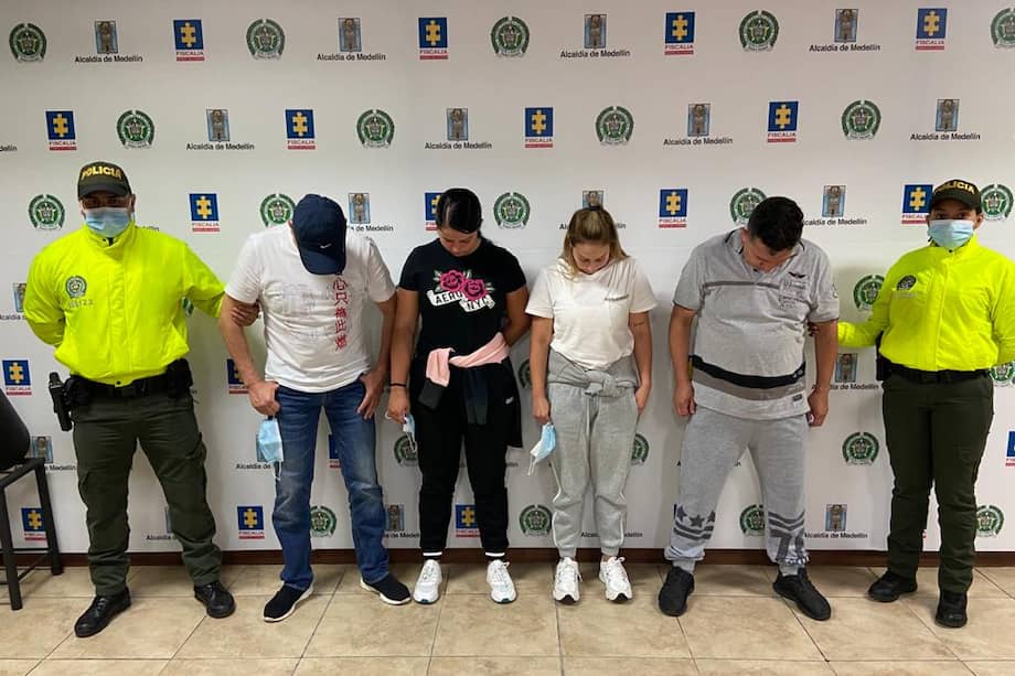 Presuntos implicados en lavado de dinero a favor de la organización delincuencial La Terraza.