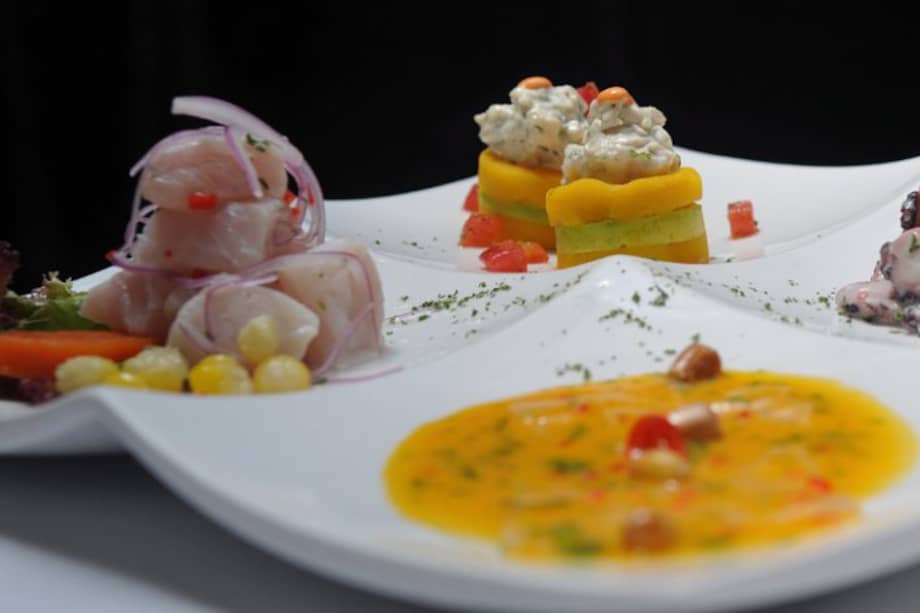 Ceviche mixto peruano