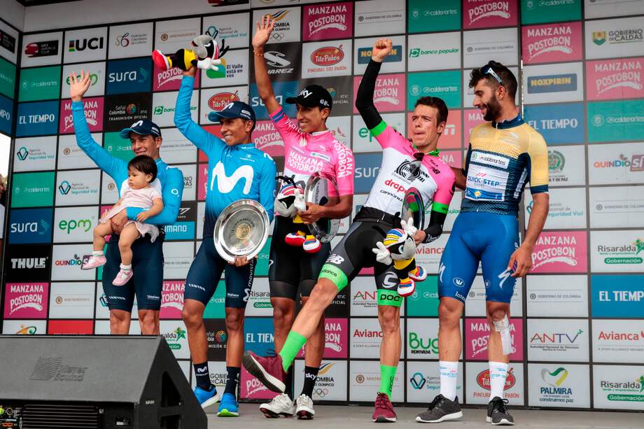 Egan Bernal fue el campeón de la primera edición del Tour Colombia, en 2017.