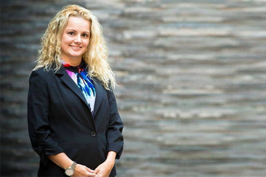 “Ser sobreviviente de trata es como tener un tatuaje en el alma: nadie lo puede ver, pero estará ahí por siempre”: Marcela Loaiza. / Cortesía Vital Voices