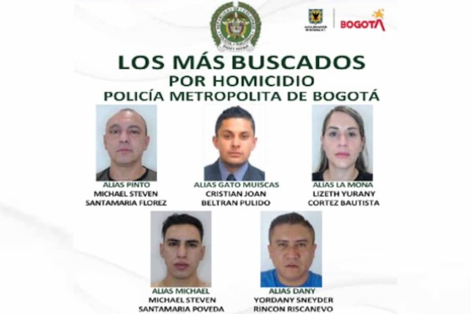 Se trata de 4 hombres y una mujer señalados de ser integrantes de la banda conocida como los Egolios, a quienes se les atribuyen varios hurtos a carros de valores y a comerciantes de alto perfil. Estas personas, además estarían involucradas en dos casos de homicidio: el de un policía en 2019, y el del escolta de un esmeraldero en 2024. Durante sus actividades ilícitas usaban prendas privativas de la Policía.