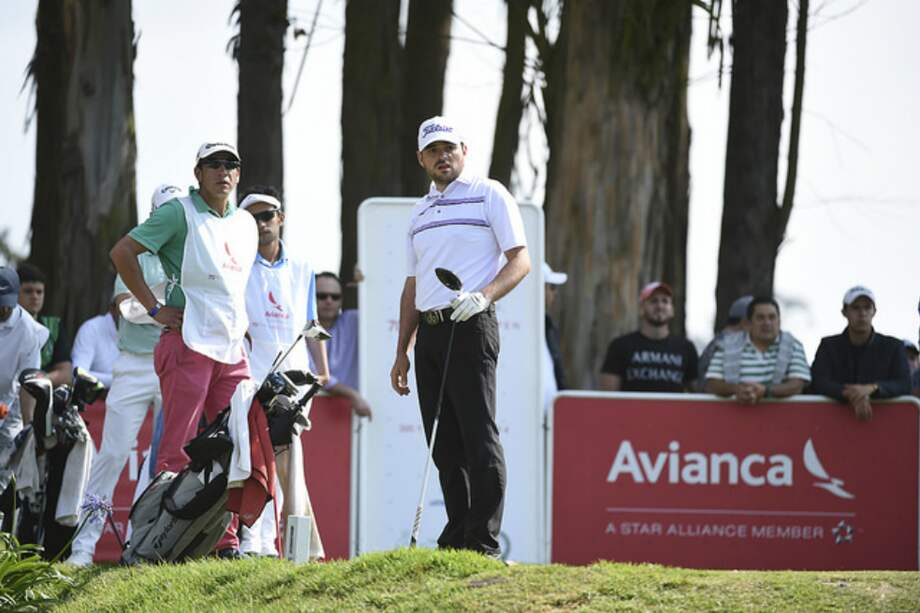 El golfista colombiano Marcelo Rozo durante la tercera ronda del Avianca Colombia Open. / Enrique Berardi/PGA TOUR