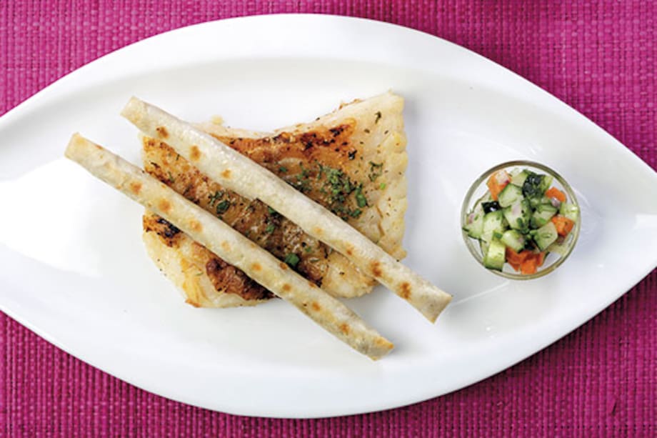 Prepare a mamá un pescado con salsa fresca