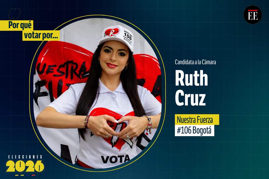 Ruth Cruz, candidata a la Cámara.